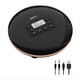 thumbnail image 1 of CD711T Reproductor de CD Bluetooth Portátil para Viajes en Casa y en el Automóvil con Auriculares Estéreo y Protección Antigolpes, 1 of 8