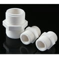 thumbnail image 4 of Riwesomey Conector de manguera de agua de PVC, repuesto antioxidante reutilizable para el hogar, baño, invernadero, accesorios adaptadores de Jardín y Patio 50 mm, 4 of 6