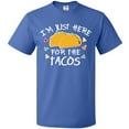 thumbnail image 3 of Inktastic Im Just Here for the Tacos Cinco De Mayo T-Shirt, 3 of 5