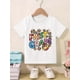 thumbnail image 1 of Camiseta gráfica de primer grado para niñas - Camiseta suave y elástica con diseño de celebración escolar - Ideal para fiestas de cumpleaños y ropa informal - Lavable a máquina, estampado vibrante,, 1 of 6