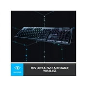 Logitech G915 Lightspeed Wireless RGB Mechanical Gaming Keyboard, Black