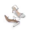 thumbnail image 3 of Sandalia DREAM PAIRS DWUMHS2533 Plata Mujer Talla 8.5 Tacón 9 cm, 3 of 7