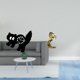 thumbnail image 2 of Reloj de pared colgante de acrílico con adorno para estudio, dormitorio o habitación, con figura de caballo de pie hecha a mano. Decoración de mesa pa, 2 of 8