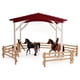 thumbnail image 5 of Horse Playset Baoblaze Caja de Caballos Playset Granja con Juguetes a Partir de 5 años Caballeriza con Caballos y Accesorios juguete de caballo, 5 of 8