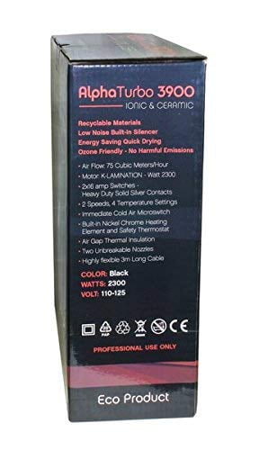 Professional Hair Blow Dryer with Heat Speed Ceramic Ionic Power 2300 Value Free Gift Value of $30