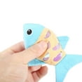 thumbnail image 4 of 2 Pcs Poissons Catnip Toys Jouets en Peluche Doux pour Chat Jouets pour Chat Jouets à Mâcher pour Chaton pour Chat, 4 of 10
