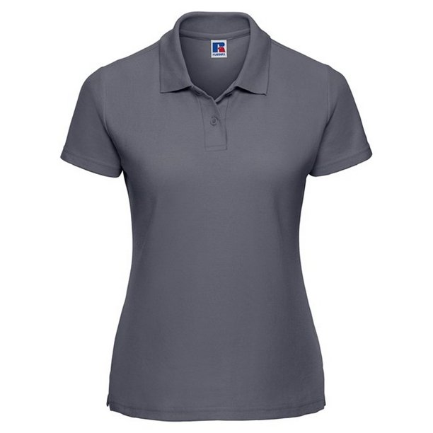 Russell - Polo de Polialgodón para Mujer (Gris convoy)