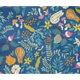 thumbnail image 4 of oneOone Cotton Flex Blue Fabric Floral Quilting Supplies Print Sewing Fabric By The Yard 40 Inch Wide, 4 of 4