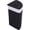 Black, variant on Yuanmin Corner Bamboo Laundry Hamper with Lid and Removable Liner, Washing Clothes Basket Storage Bin with Handle, Suitable for Bedroom, Bathroom, Laundry, Bamboo