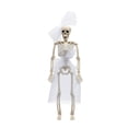 thumbnail image 2 of Halloween Decor, Skeleton Decor, Metal Halloween Yard Decorations, Outdoor Decorations for Yard, 60Cm 24 X 4 Inch Hanging Bride Skeleton, Lightweight Skeleton Ornament with White, 2 of 6