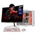 thumbnail image 1 of Computadora Escritorio Completa IA DXT GAMING Intel Core Ultra 9 285 16GB DDR5 SSD 1TB Monitor Curvo 27 180Hz WIFI White Multitarea Avanzada con IA, 1 of 6