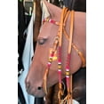 thumbnail image 3 of Hilason American Leather Horse Browband Headstall Working Tack Brown, 3 of 3