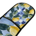 thumbnail image 4 of Yayeee Double Oven Mitt Kitchen Heat Resistant Baking 35" x7" Quilted Glove, Cartoon Lemon Leaves, 4 of 6