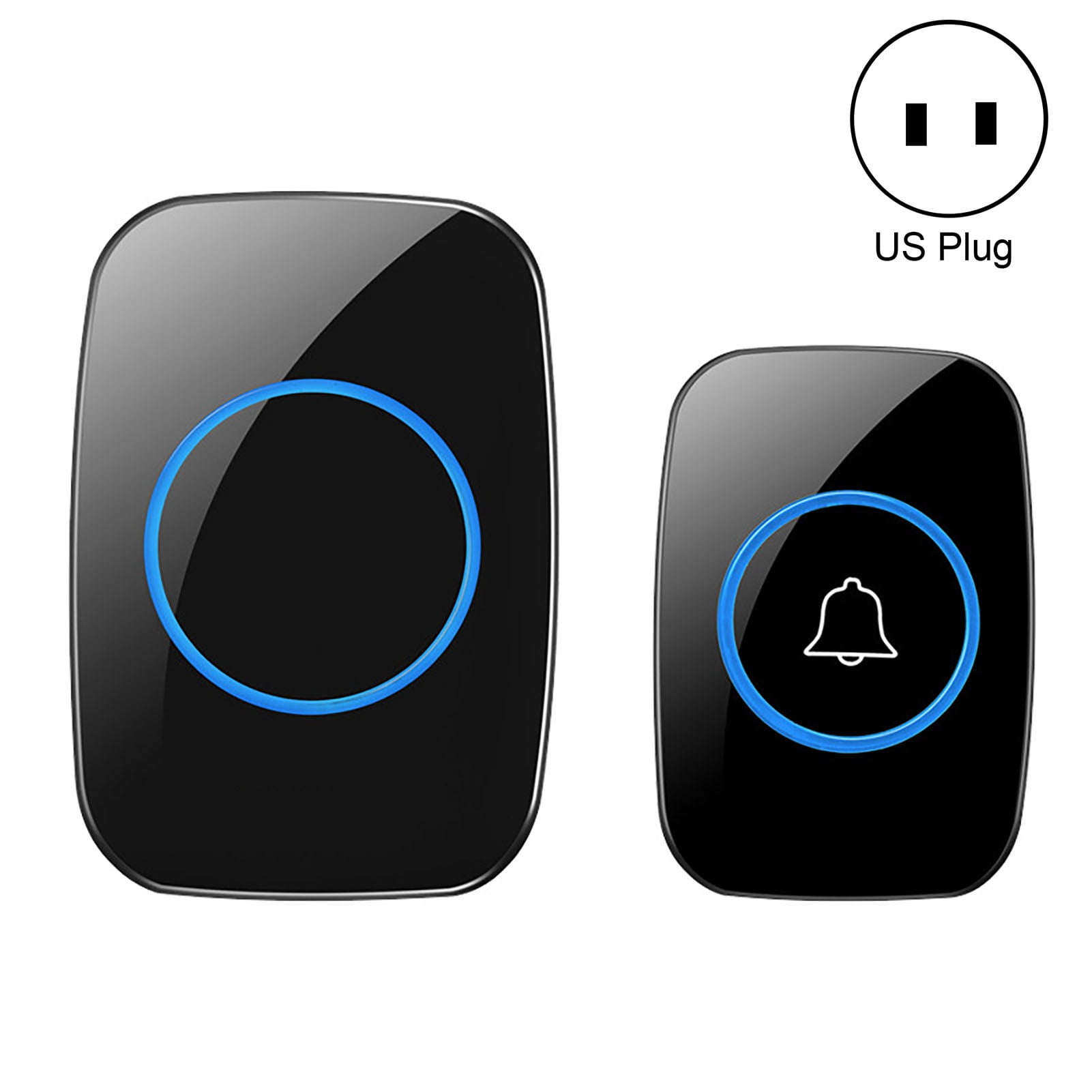 Wanwan Wireless Doorbell Long Distance Waterproof Intelligent Home Security Door Bell