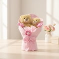 thumbnail image 2 of Medium Bear Bouquet Plush, Pink, Mother's Day by Way To Celebrate, 2 of 6