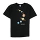 thumbnail image 1 of Junk Food - Camiseta gráfica para hombre con diseño de planetas de la Nasa, color negro, XS, 1 of 2