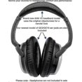 thumbnail image 3 of Replacement Qc15 Ear Pads / Qc2 Ear Pads And V2 Qc15 Headband Pad / Qc2 Headband Pad Cushion Compatible With Bose Quietcomfort 15 (qc15) And Bose Quie, 3 of 5