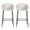 Black,Light Gray#8G, variant on Patio Furniture Luna Outdoor Patio PP Loveseat, Black Frame with Beige Cushion,Outdoor Sofa
