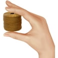 thumbnail image 5 of The Beadsmith S-Lon Bead Cord – .5 mm Twisted Nylon Cord, 4 Spools, Antique Gold Color, TEX210, 77 Yards, 5 of 6