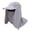Light Gray, variant on Outdoor Fishing Flap Caps,Men Women Quick Dry Sunshade UV 360 Degree Protection Removable/Detachable Face Ear Neck Cover For Outdoor Camping Hiking