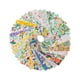 thumbnail image 4 of Rollo de 40 tiras de algodón precortadas de colores para patchwork y acolchado con diseño floral 6.5x100cm, 4 of 9