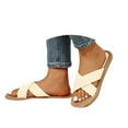 thumbnail image 3 of DAFEI Sandales pour Femmes Sandales d'Été Pantoufles d'Intérieur à la Maison Pantoufles Simples pour Dames Chaussures Décontractées Sandales pour Femmes, 3 of 8