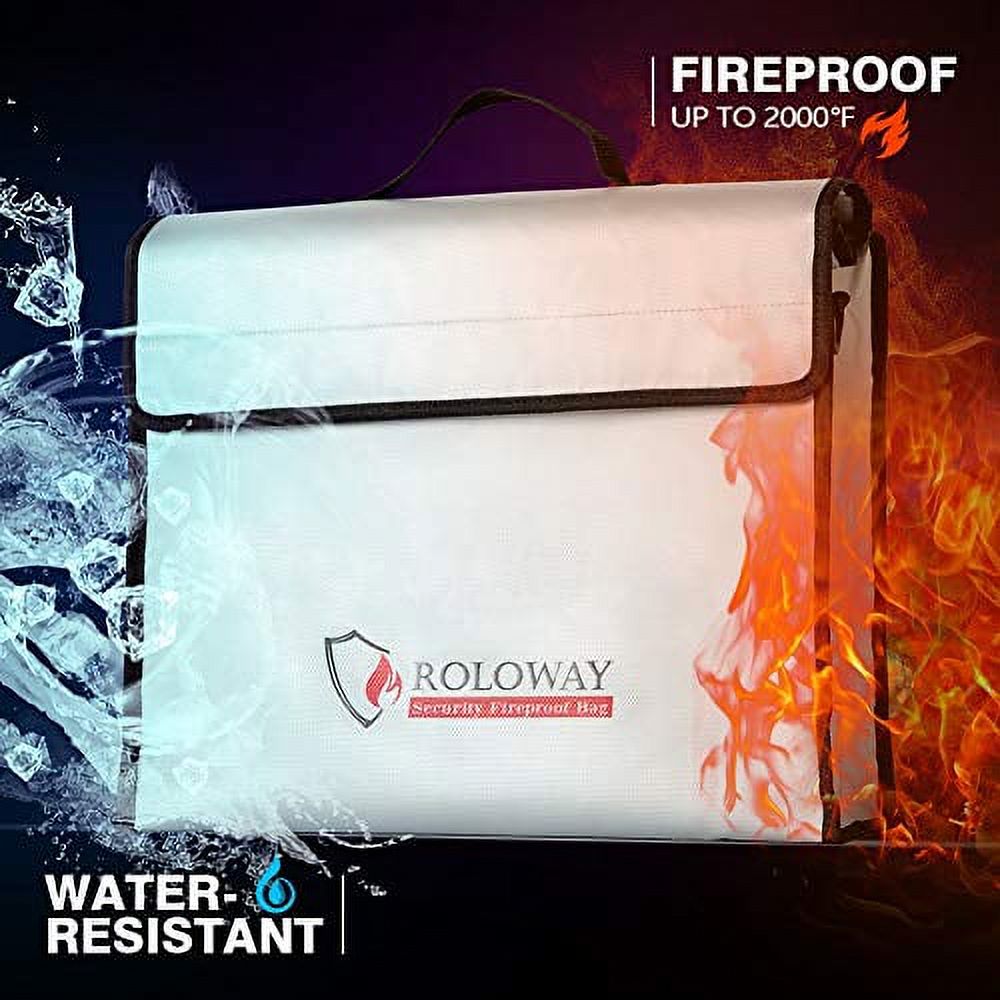 Roloway Fireproof & Waterproof Document Bag, 15 x 12" photo 2