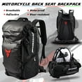 thumbnail image 2 of MotoCentric Gray Oxford Cloth Motorcycle Rear Seat Bag Waterproof for Motorcycle, 2 of 8