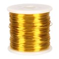 thumbnail image 1 of 1 rollo de alambre de cobre resistente al deslustre de alambre de 55 m para joyería de bricolaje, para hacer joyas y manualidades (oro oscuro, 0,8 mm), 1 of 7