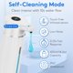 thumbnail image 3 of Dispensador de jabón automático sin contacto, 420 ml (14,2 oz) para baño y cocina, con 4 niveles de volumen, recargable por USB, antiobstrucciones, gran capacidad, color blanco, 3 of 5