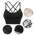thumbnail image 3 of Sujetador Bralette Retro Invisibles Comfort Sin Costuras Inalámbrico Y Correa Flaca para Mujer, 3 of 5
