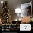 thumbnail image 5 of GE Cync Indoor Smart Plug, Works with Alexa and Google, Matter Compatible, 1 Pack, 5 of 5