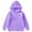 1Purple170, variant on Kids Hoodies Sweatshirts Adorable Cat Print Girls Kids Playful Animal Design Jacket Children Ages 3 To 14 Years Long Sleeve Hooded Breathable Leisure Holiday Vacation Clothes