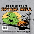thumbnail image 3 of Disney - The Nightmare Before Christmas - Spiral Hill, Halloweentown - Juniors Ideal Flowy Muscle T-Shirt, 3 of 5
