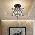 thumbnail image 3 of Ceiling Lamp Five-pointed Star Ceiling Light Hallway Aisle Balcony Small Lamps Iron, 3 of 5