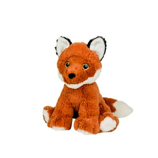 Stuffed Animal Plush Figure Toy Fox Super Realistic Lifelike Fox