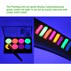 thumbnail image 3 of Kit de pintura facial y corporal Pintura brillante a base de agua 8, 3 of 8