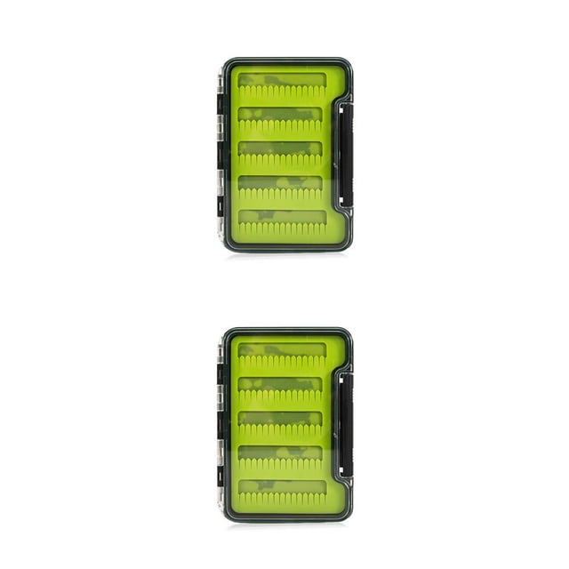 Caja de pesca portátil a prueba de golpes Advancent Fly-fish Box impermeable deporte al aire libre
