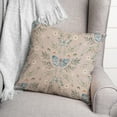 thumbnail image 3 of Creative Products Blush Butterfly Pattern 18 x 18 Spun Poly Pillow, 3 of 3