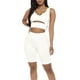 thumbnail image 4 of Txlixc Chaleco de verano femenino, blusa sin mangas de cuello u de color sólido Txlixc moda, 4 of 7