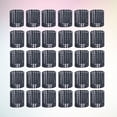 thumbnail image 3 of 30PCS Elegant Napkin Ring with 8 Row Rhinestone Pretty Napkin Holder Napkin Buckle Decoration for Wedding Party (Black), 3 of 7