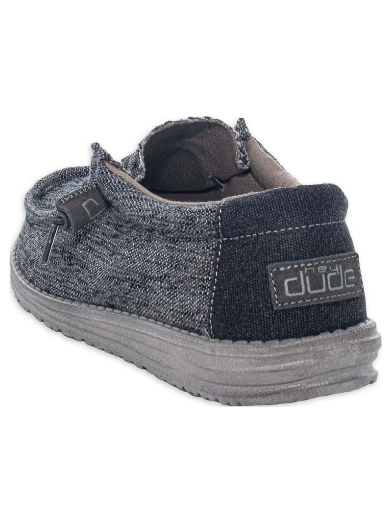 Hey Dude Wally‎ Woven Cargo Men\'s Size 10 Gray Lightweight Slip-On Shoes Hey Dude Men main image 4
