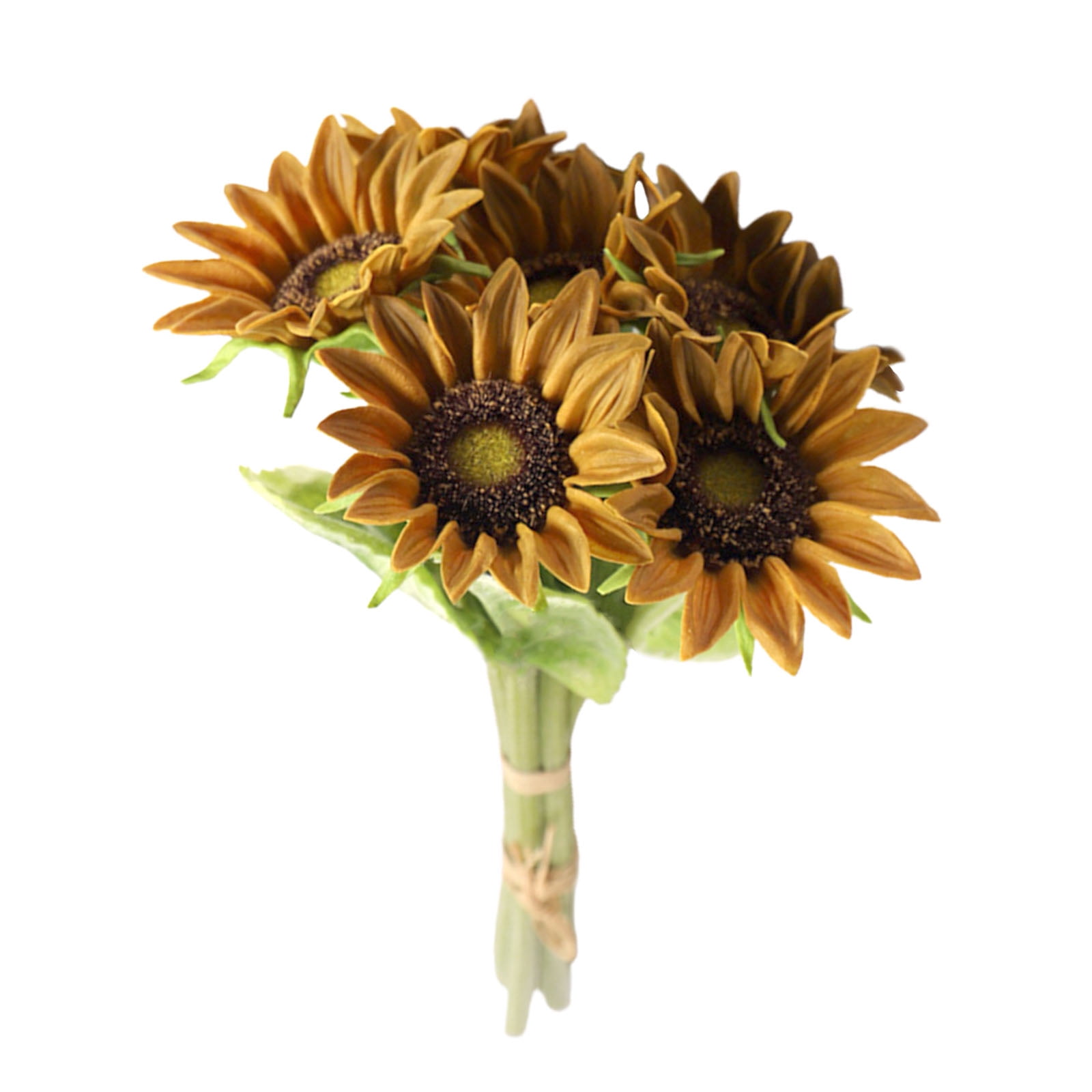30cm Artificial Sunflower Silky Flowers Floral Wedding Bridal Potted Tabletop 