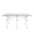 thumbnail image 1 of Mesa de Camping Rectangular Zimtown aluminio natural 55 L x 27 W x 27 H exterior, 1 of 5