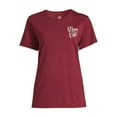 thumbnail image 5 of PositiviTees Women's Fall Graphic T-Shirt, Seasonal Short Sleeve Tee Mom Life, Sizes S-3XL, 5 of 5