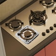 thumbnail image 5 of NICEXMAS 10Pcs Universal Fit Aluminum Foil Gas Range Drip Pans Oil Resistant Stove Liners, 5 of 5