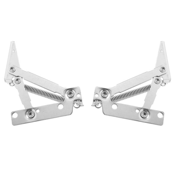 WESIEVYA 1 Pair Couch Joint Hinges Steel Silver Hinge for Door Connection