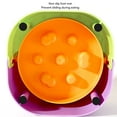 thumbnail image 4 of Adjustable Height Pet Bowl, Stainless Steel Feeder for Cat Dog Puppy, Fun Design with Unique Shape, Suitable for All Pets, with 3 Levels Adjustable Height, 4 of 7