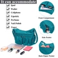 thumbnail image 5 of Bolsos cruzados para mujer VOLGANIK ROCK bolsa de viaje impermeable de nailon Lake Blue Mediano, 5 of 5