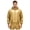 Khaki, variant on Men Leak Proof Jacket Waterproof Zip-up Hoodie Sports Coat Long Sleeve Sweatshirt with Hood Raincoat Khaki L